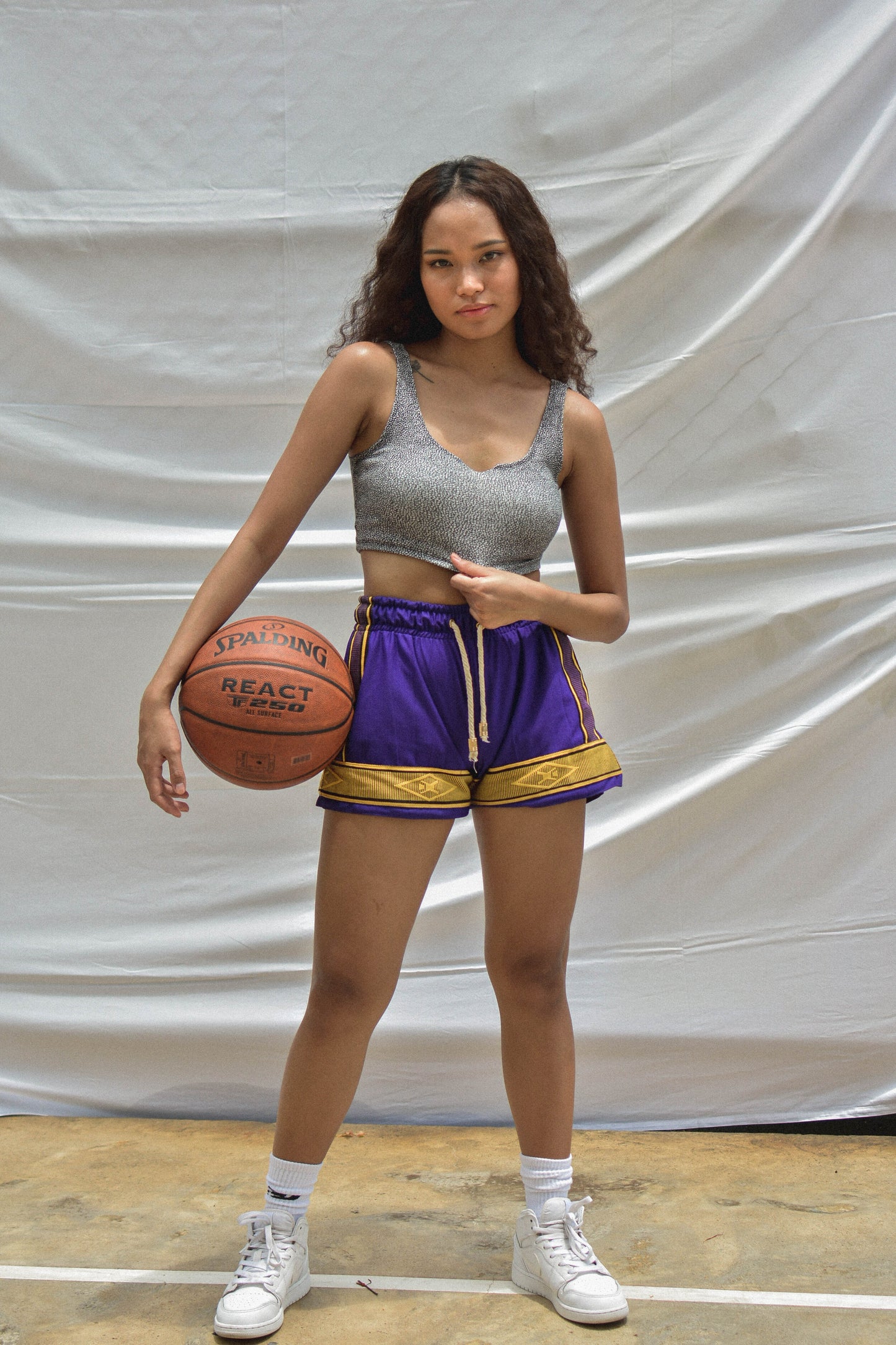 Bball Shorts WMN | MVP Purple