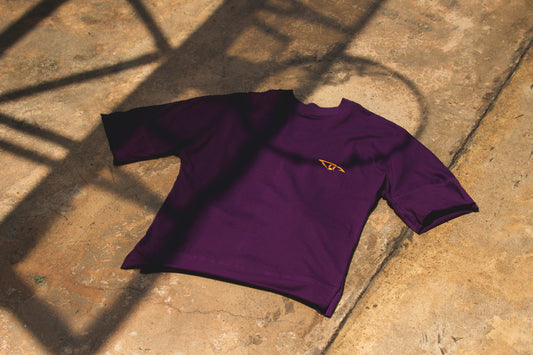 Dub Hem T-Shirt | Purple