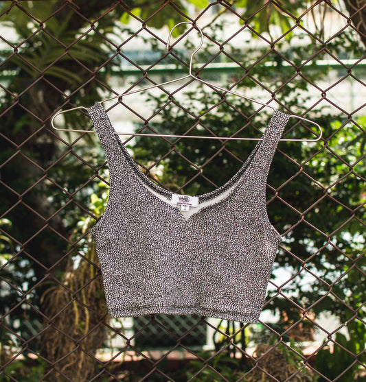 Notched Tank Top | Gravel