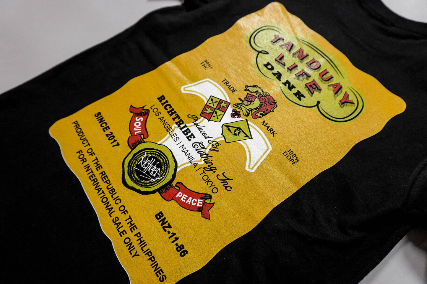 Tanduay Dank Life Short Sleeve | Black