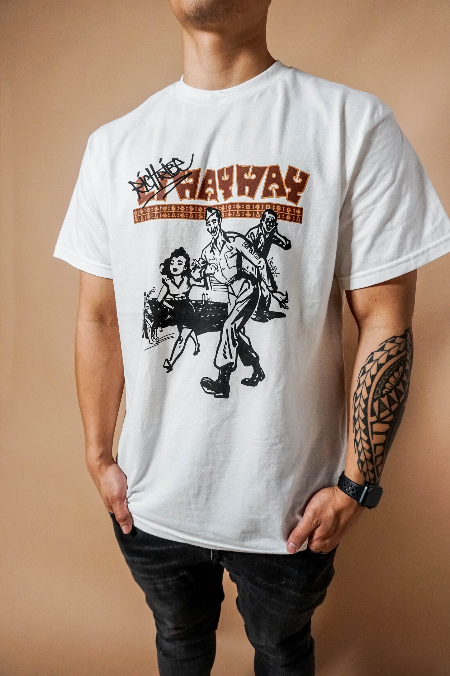 “Bahala Ka” Short Sleeve | White