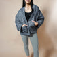 Kimono Bomber | Concrete Grey
