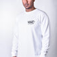 Train Of Thought Long Sleeve | White