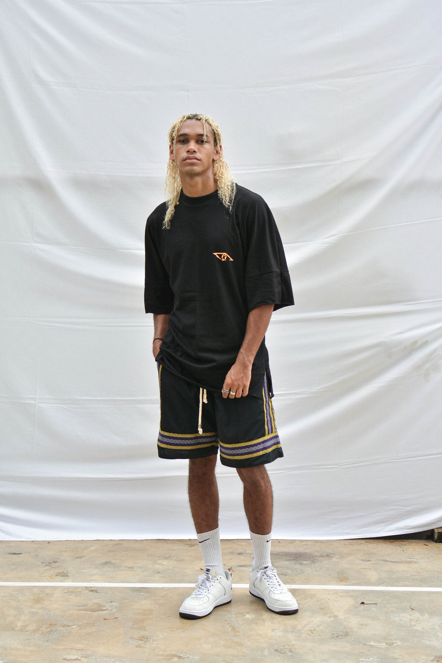 Dub Hem T-Shirt | Black