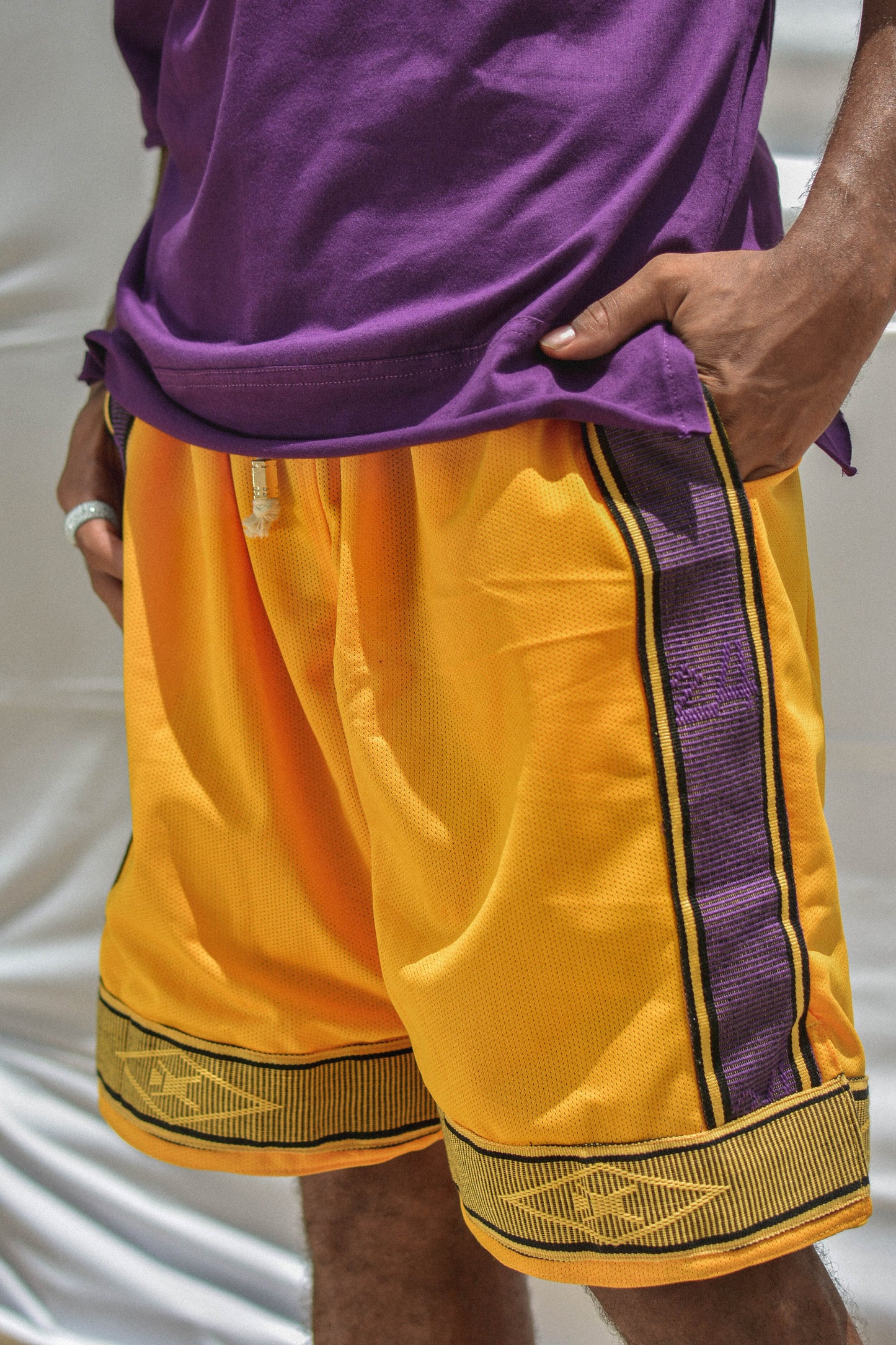 Bball Shorts MEN | MVP Gold