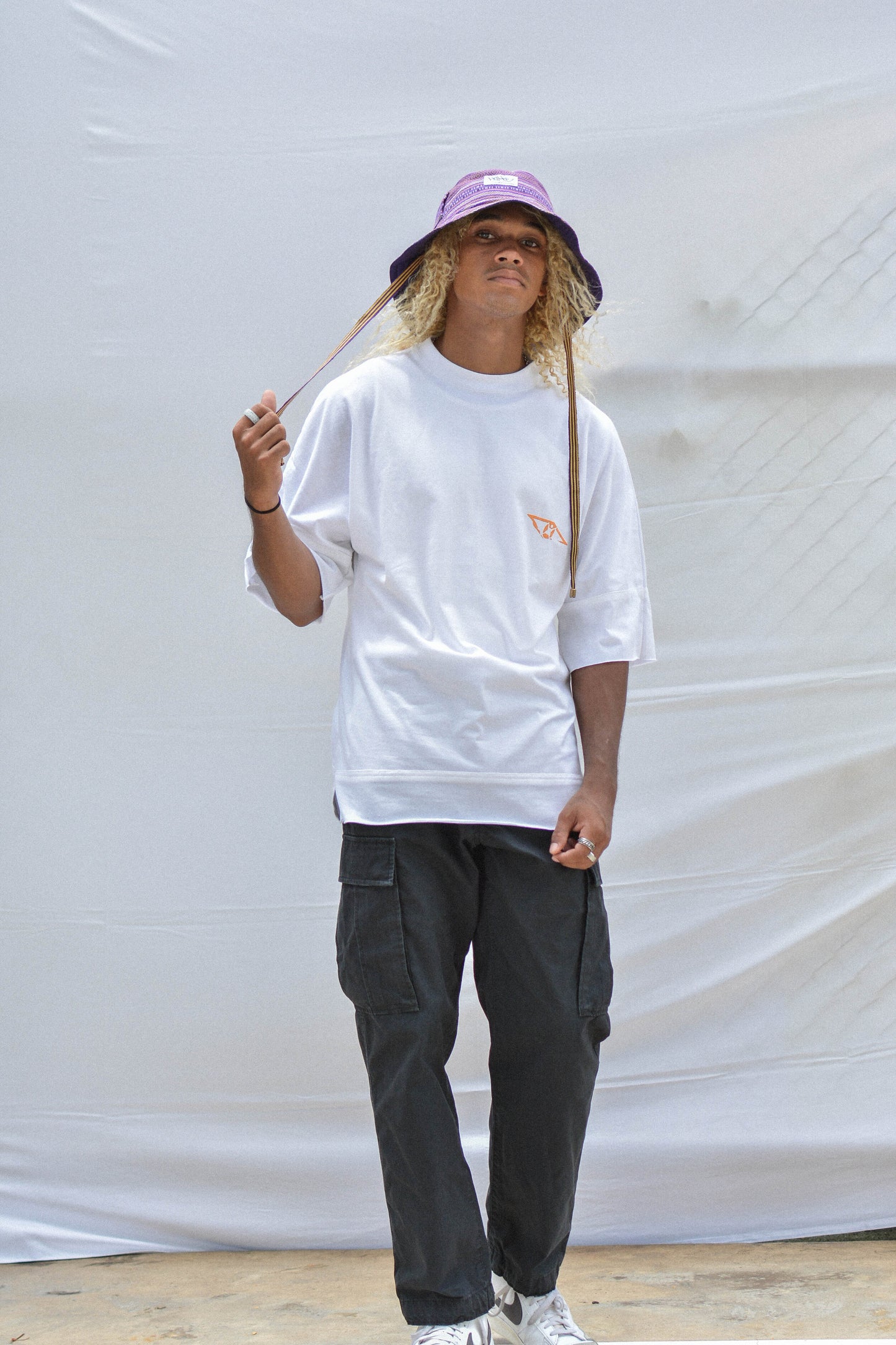 Dub Hem T-Shirt | White