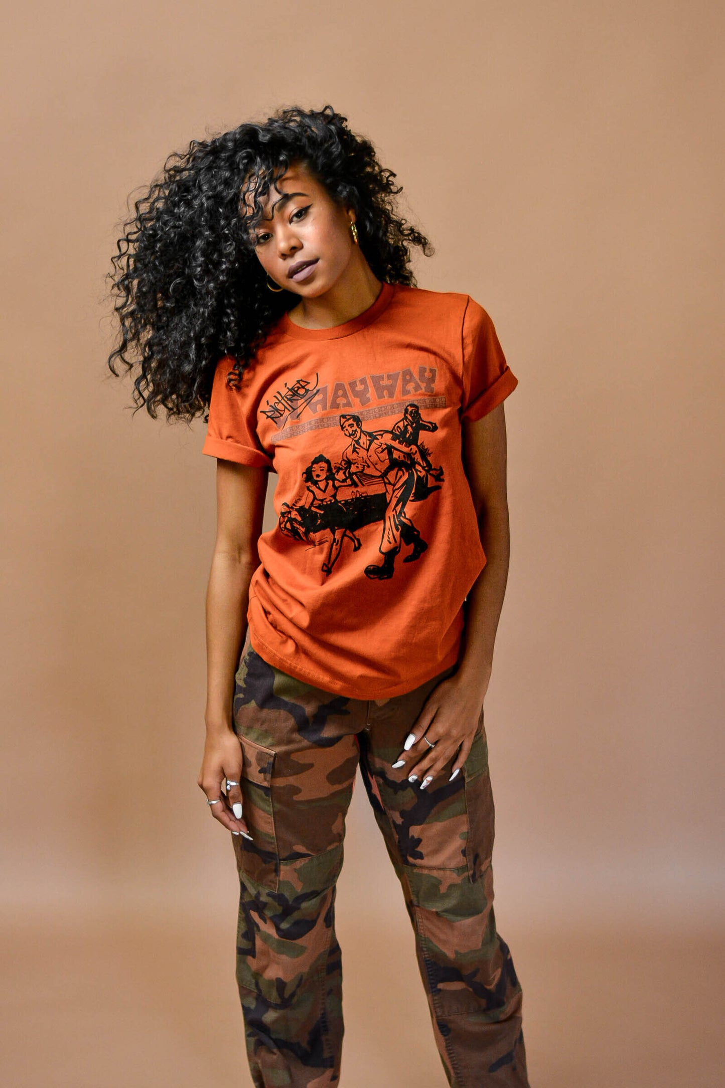 “Bahala Ka” Short Sleeve | Papaya