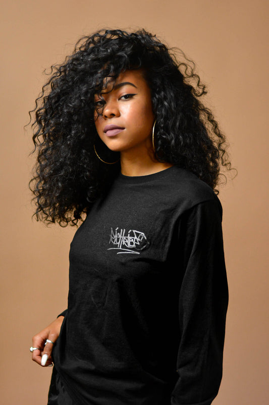 Train Of Thought Long Sleeve | Black